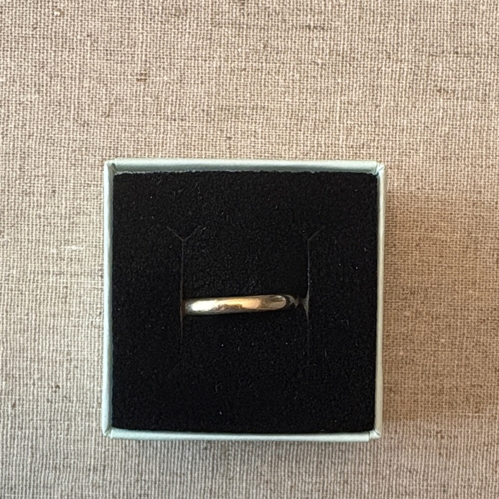 14K Yellow Gold Wedding Band